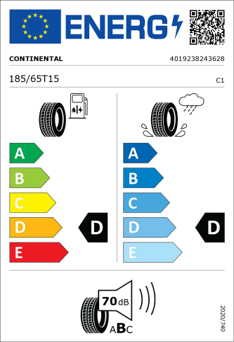 CONTINENTAL ECO CONTACT 3