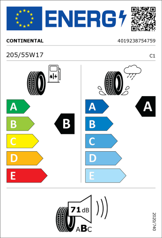 CONTINENTAL ECO CONTACT 5