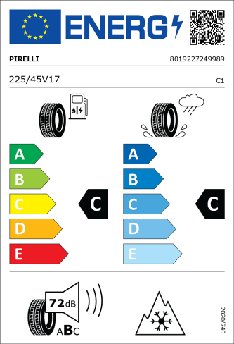 PIRELLI P7 CINTURATO AS