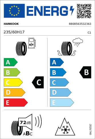 HANKOOK KINERGY 4S 2 X