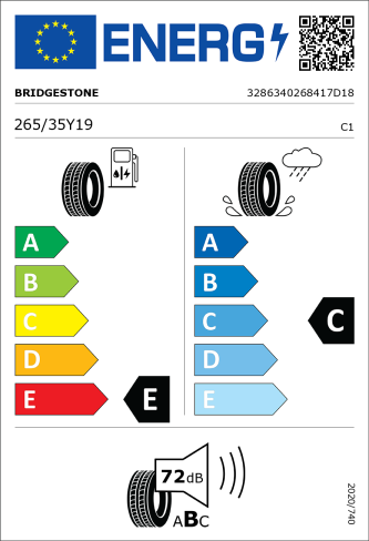 BRIDGESTONE RE050A